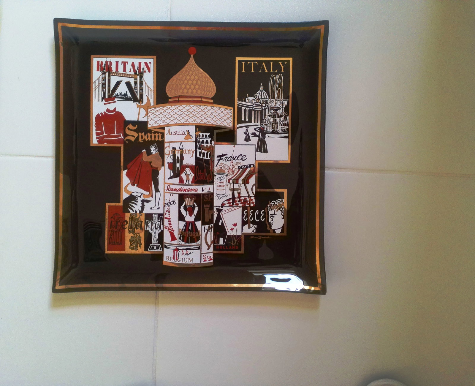 Mid-Century Dan Baird European Smoke Glass Tray - 6