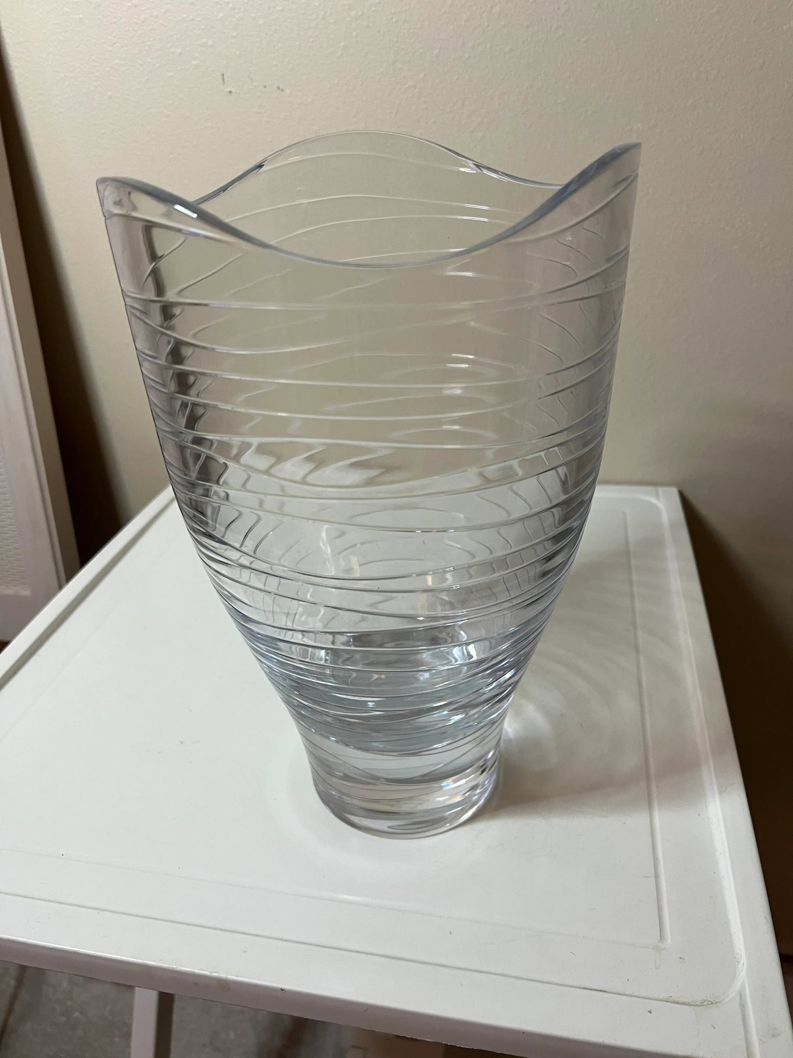 2000s Crystal Villeroy & Boch Vase - 10