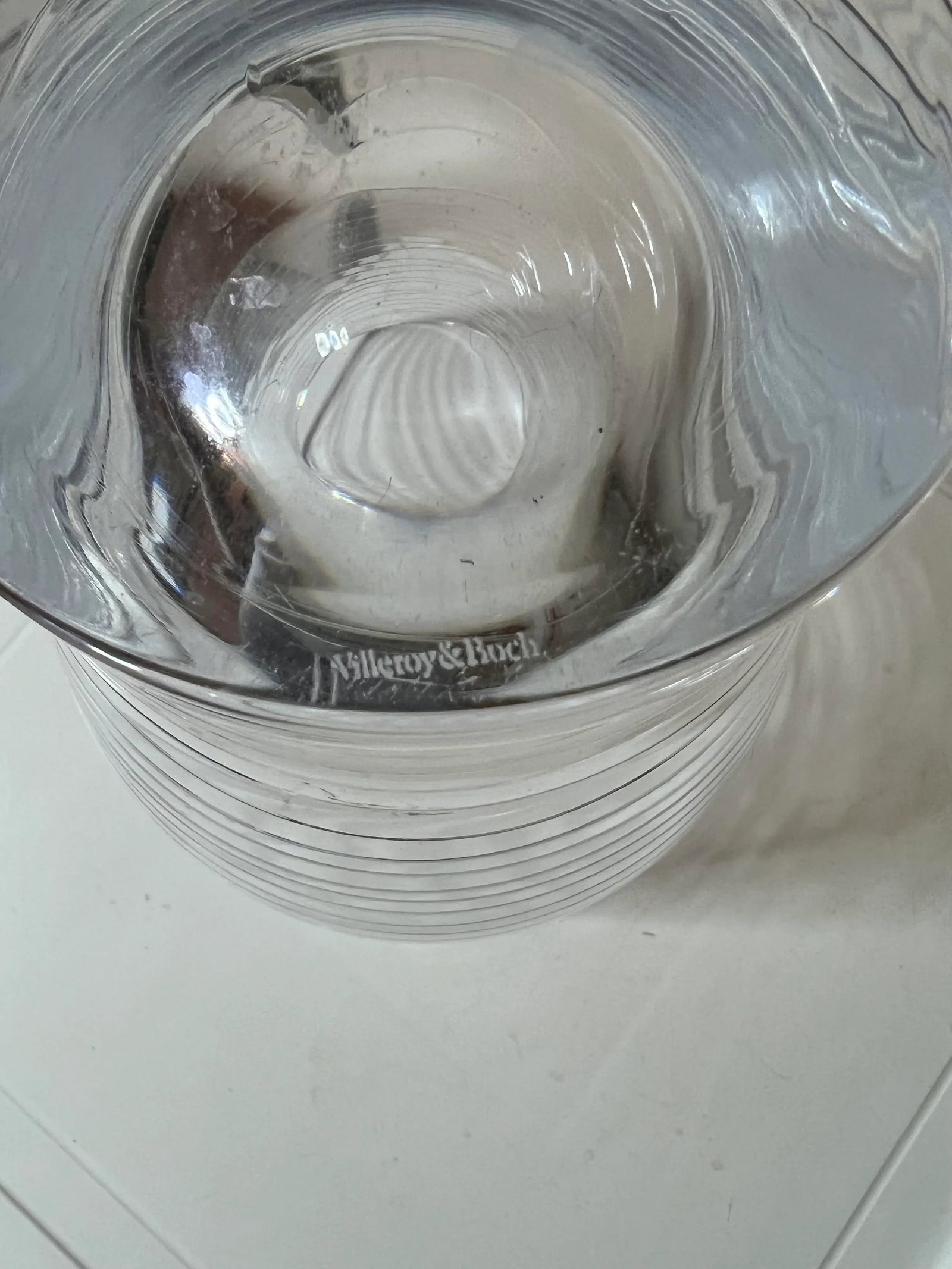 2000s Crystal Villeroy & Boch Vase - 4