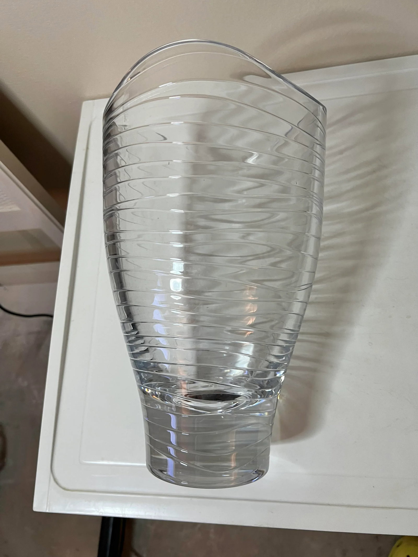2000s Crystal Villeroy & Boch Vase - 7