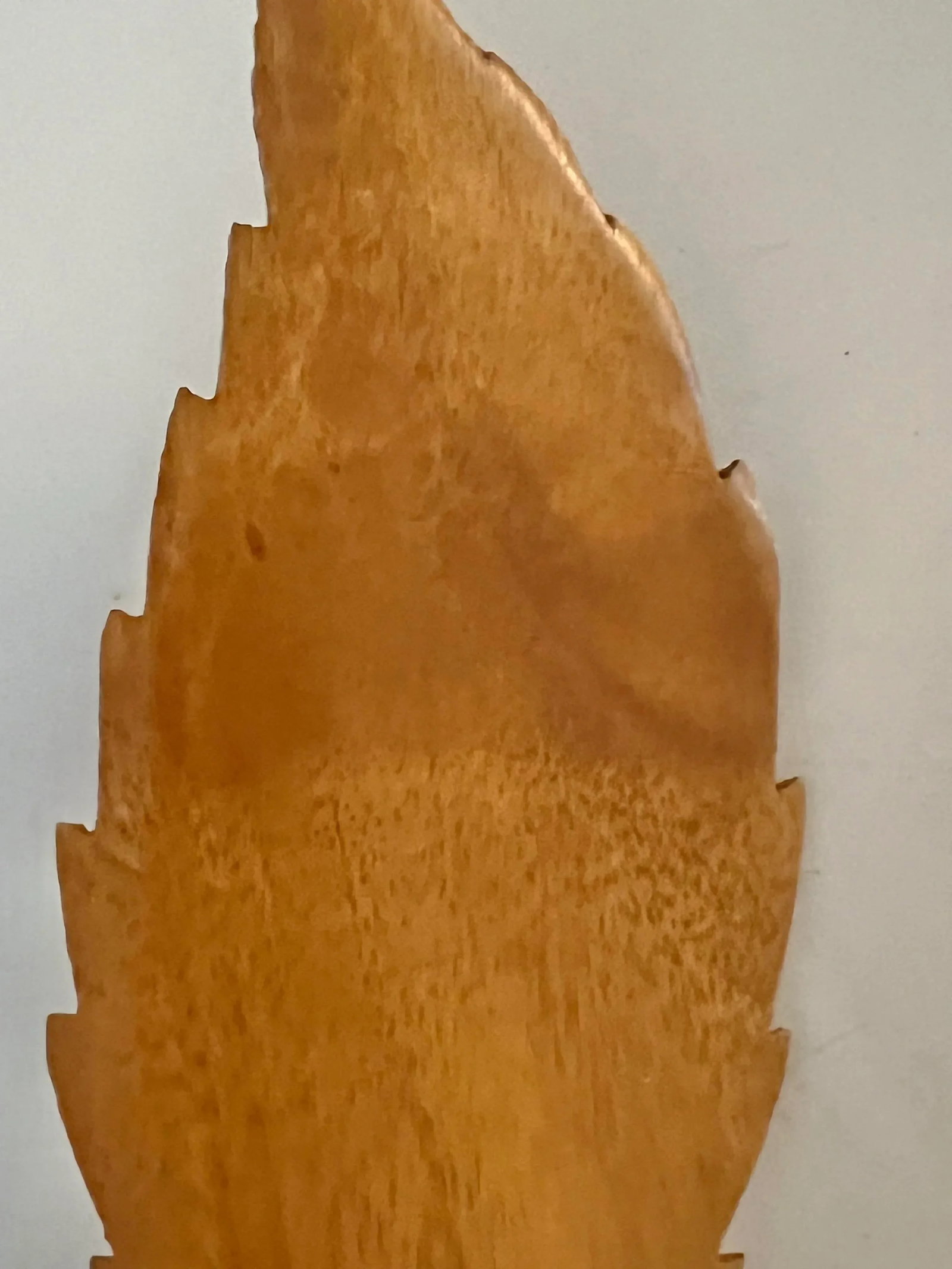 Mid 20th Century Mid Century Hand Carved Flower Statue - 12