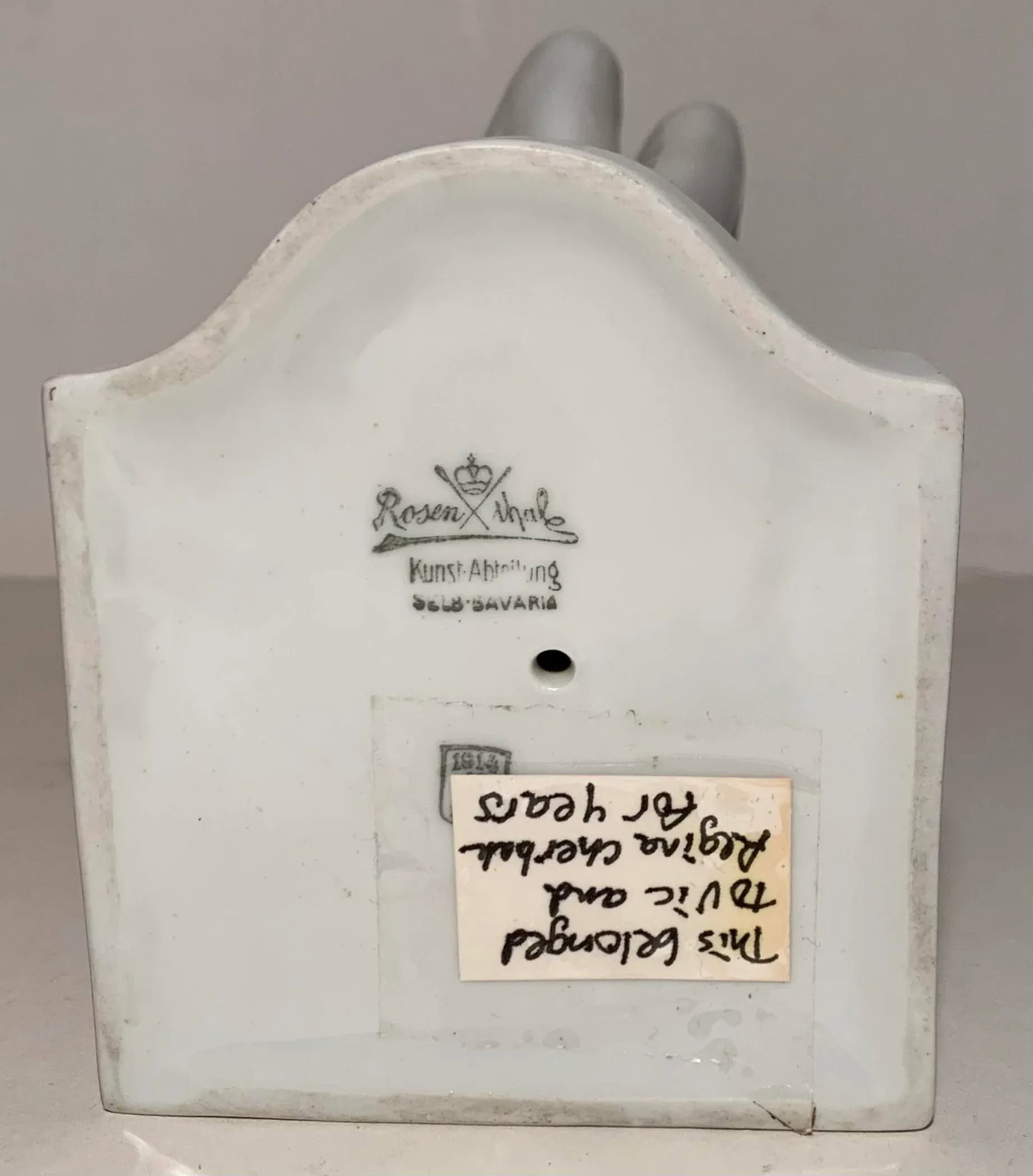 Antique 1918 Rosenthal "Spring of Love" Porcelain Statue - 8