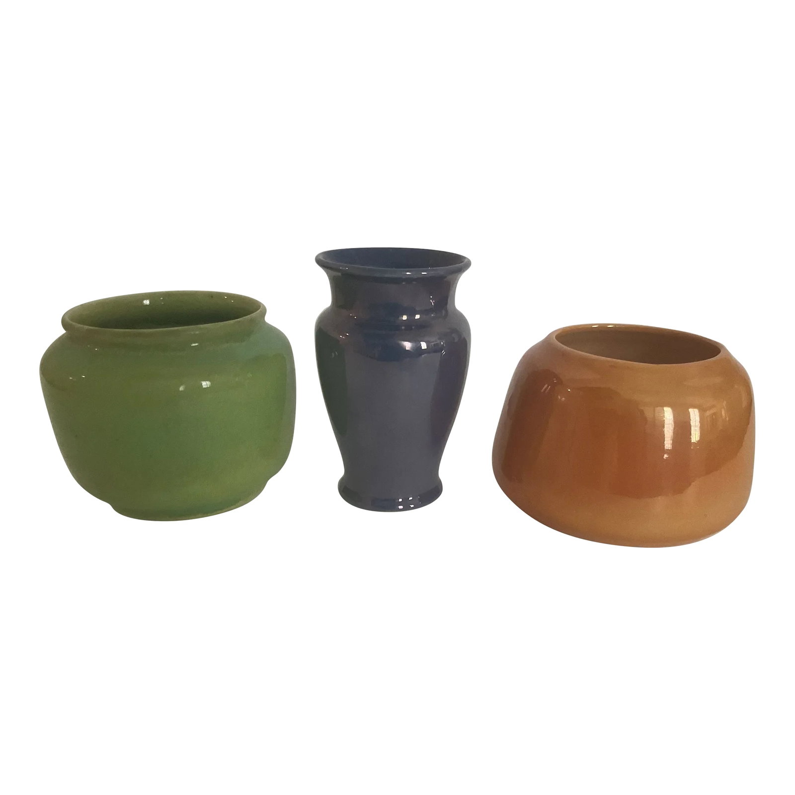 Set of 3 Cowan Pottery Lusterware Vases, 1920s (1 of 12)