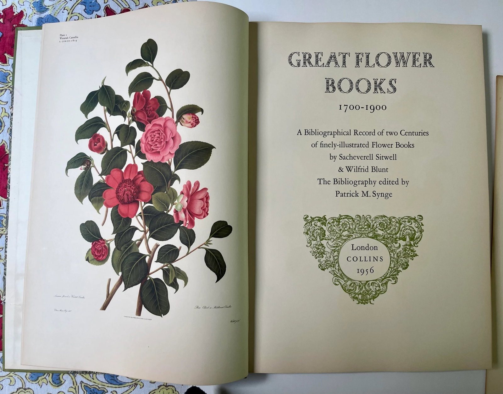 Great Flower Books 1700-1900, A Bibliographical of Two Centuries of Flower Books, Sitwell, Sachevere - 2