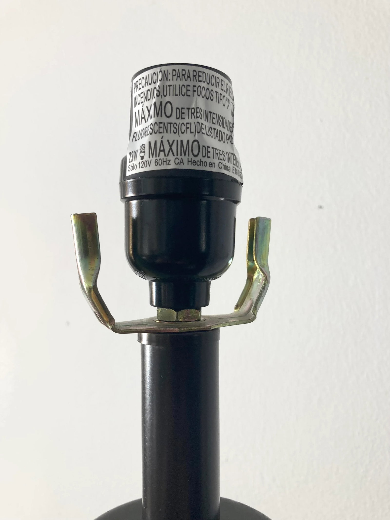 Late 20th Century Metal Lamp With Marble Motif - 6
