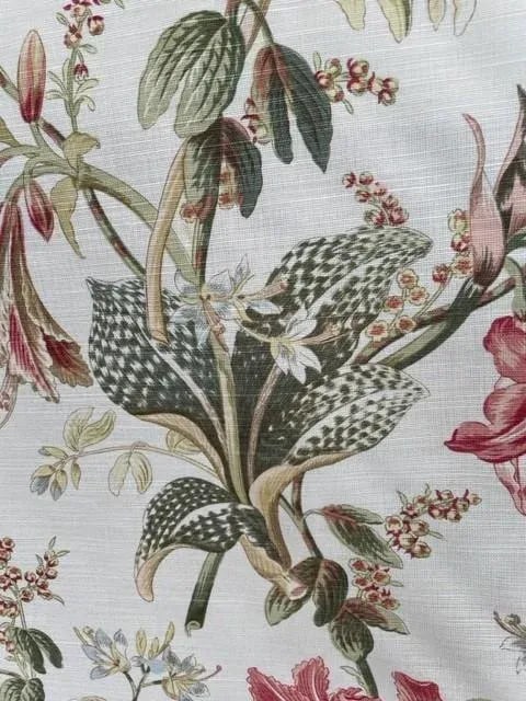 Bennison "Orchid Lily" Fabric- 6 Yards - 4