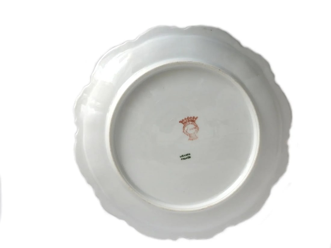 Antique Limoges Mermod & Jaccard Cabinet Plates Game Birds Set of 2 - 10