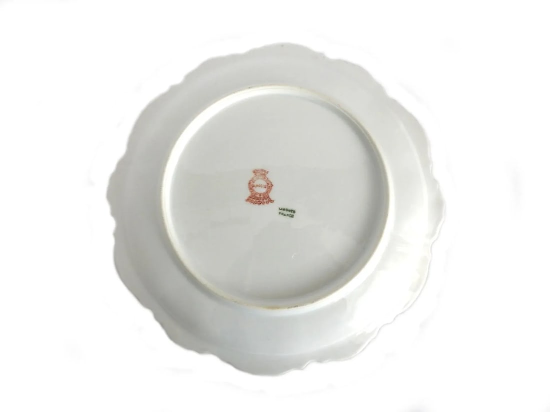 Antique Limoges Mermod & Jaccard Cabinet Plates Game Birds Set of 2 - 12