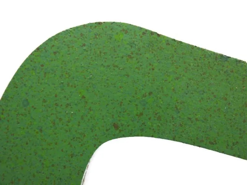 1990s Two-Sided Pop Art Yellow Green Splatter Foam Board Figure Wall Sculpture - 4