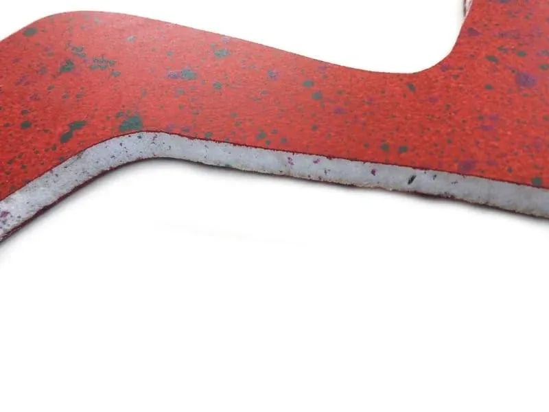 1990s Two Side Pop Art Red Splatter Foam Board Figure Wall Sculpture - 3