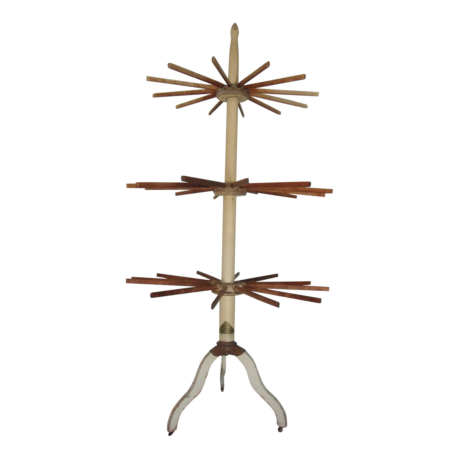 Early 1900s Antique Pease Clothestree Collapsible Drying Rack (1 of 12)