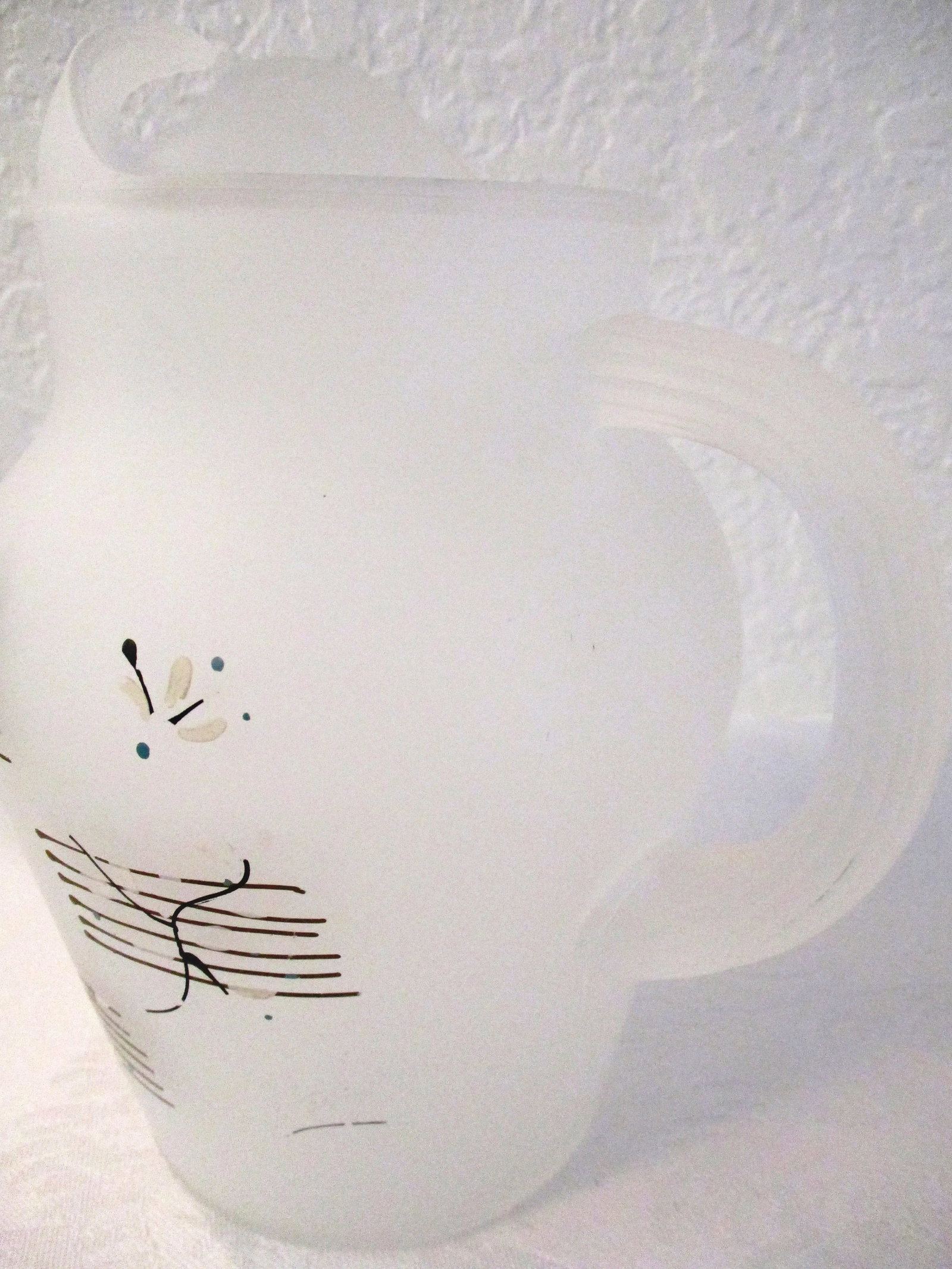 1950s Japanese Frosted Glass Juice Set - 7 Pieces - 3