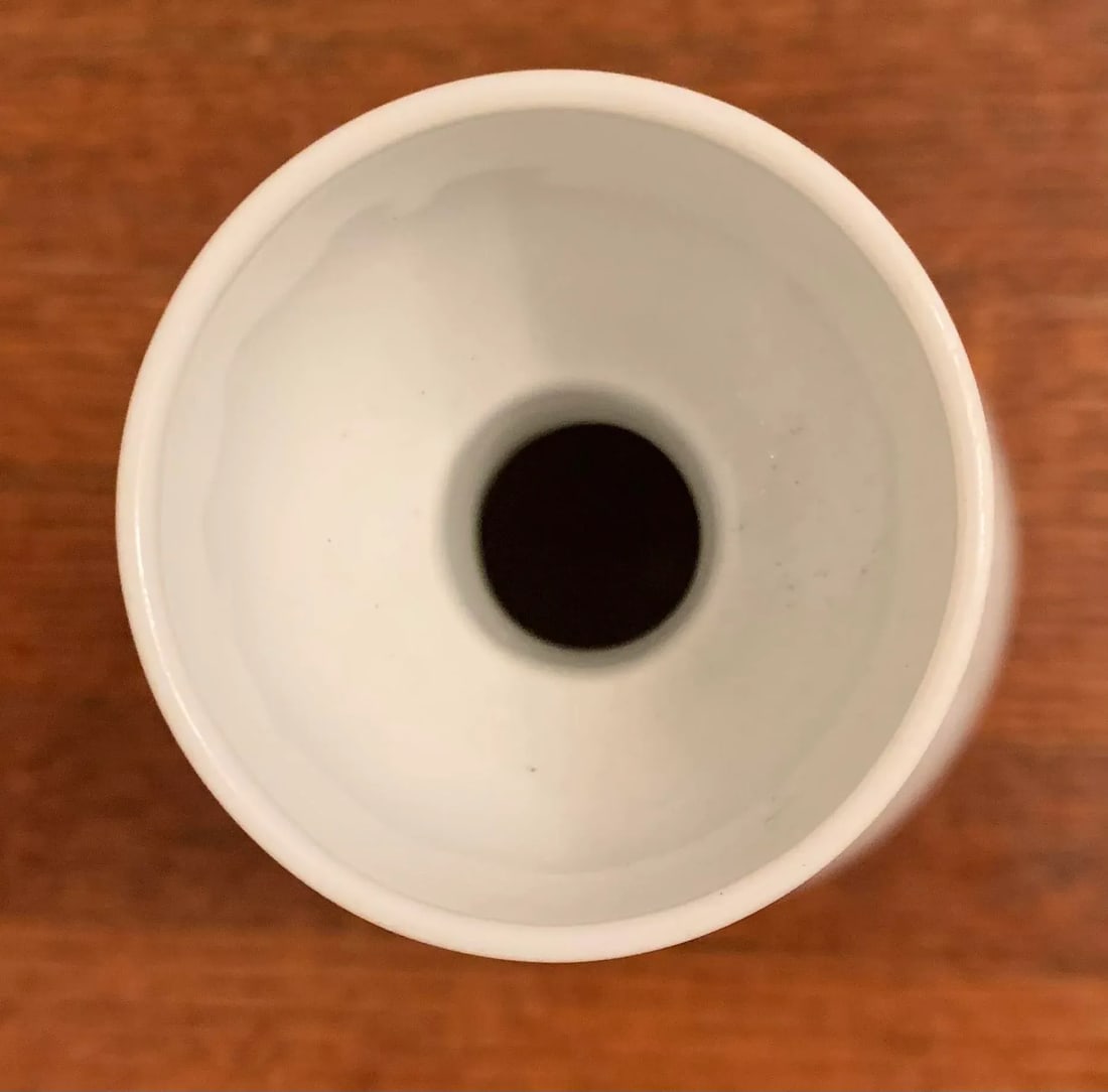 1960s White Relief Op Art Porcelain Vase by Rosenthal Studio-Linie - 2