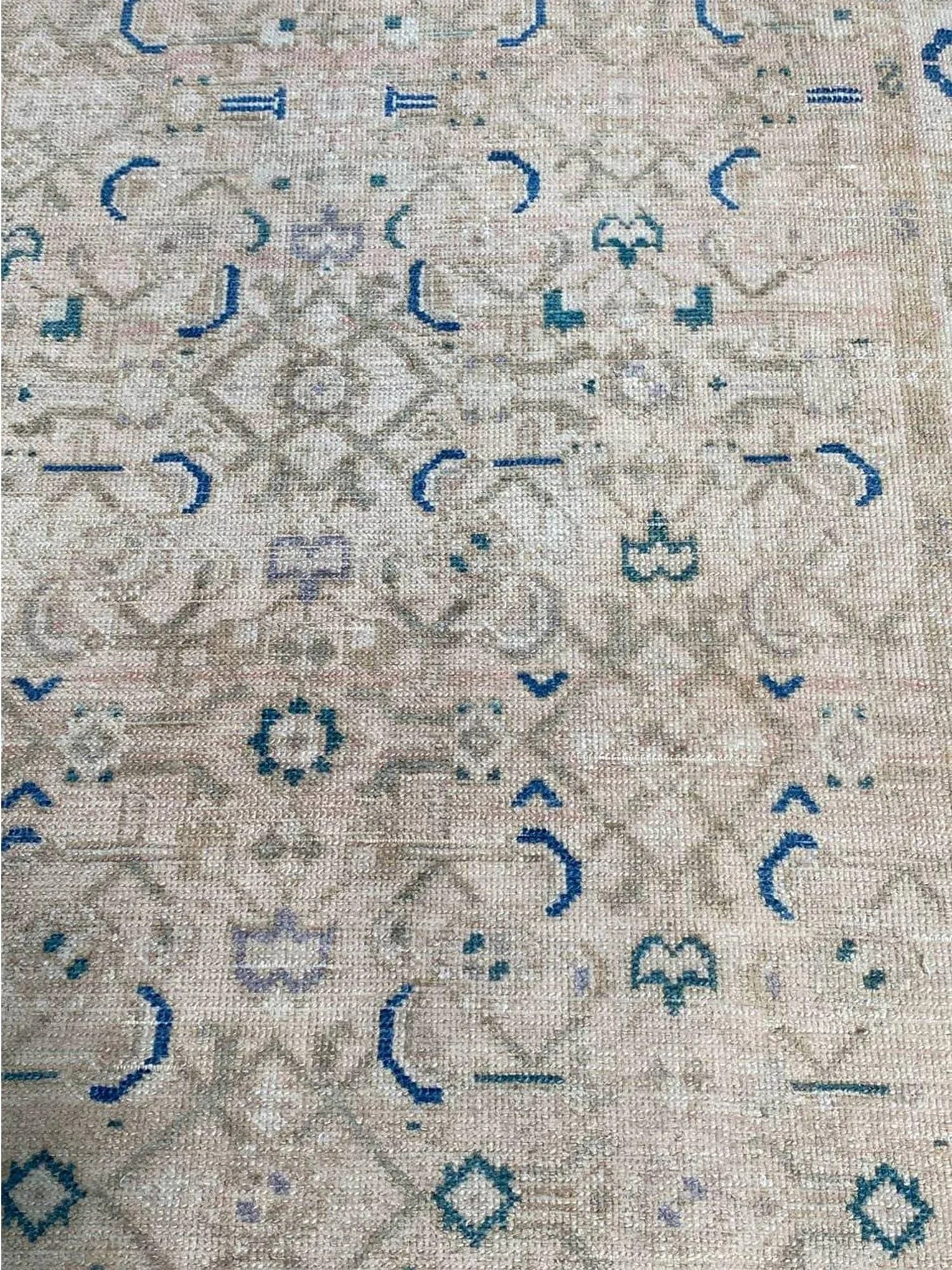 Vintage Persian Hamedan Runner Rug - 7