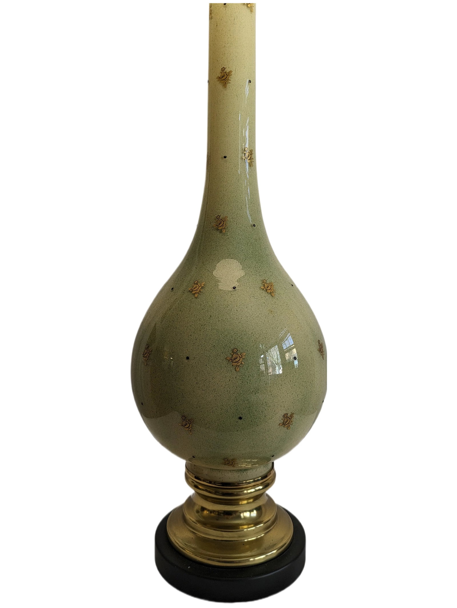 Vintage Pair Murano Long Neck Lamps in the Manner of Archimede Leguso C.1960s - 5