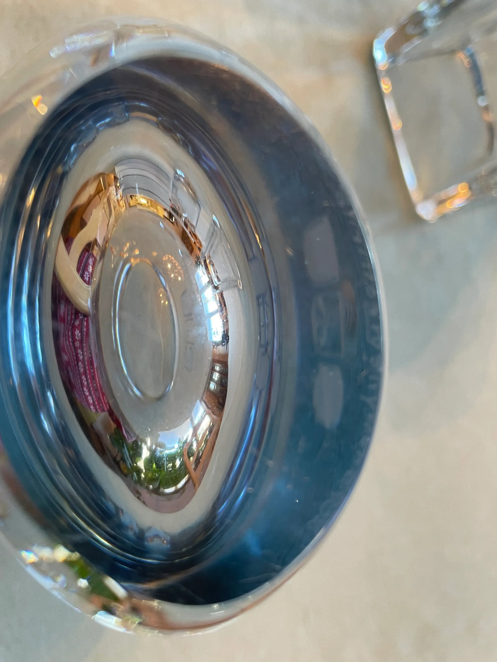 Mid-Century Strombergshyttan Swedish Ice-Blue Art Glass Vase - 6