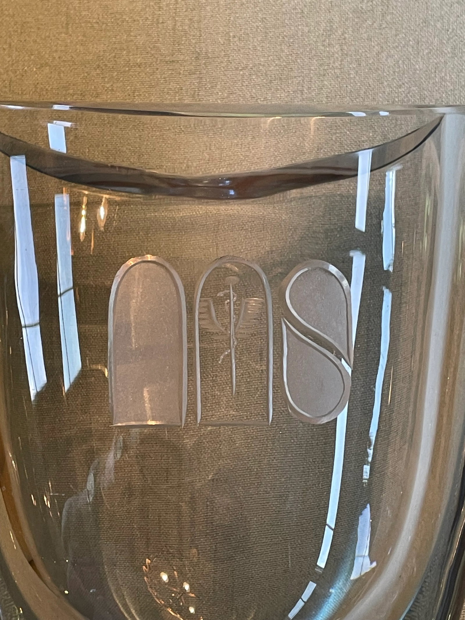 Mid-Century Strombergshyttan Swedish Ice-Blue Art Glass Vase - 7