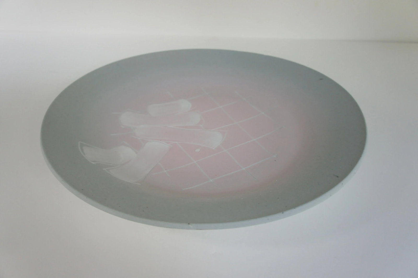 1970s Vintage Mid-Century Modern Art Pottery Platter - 3