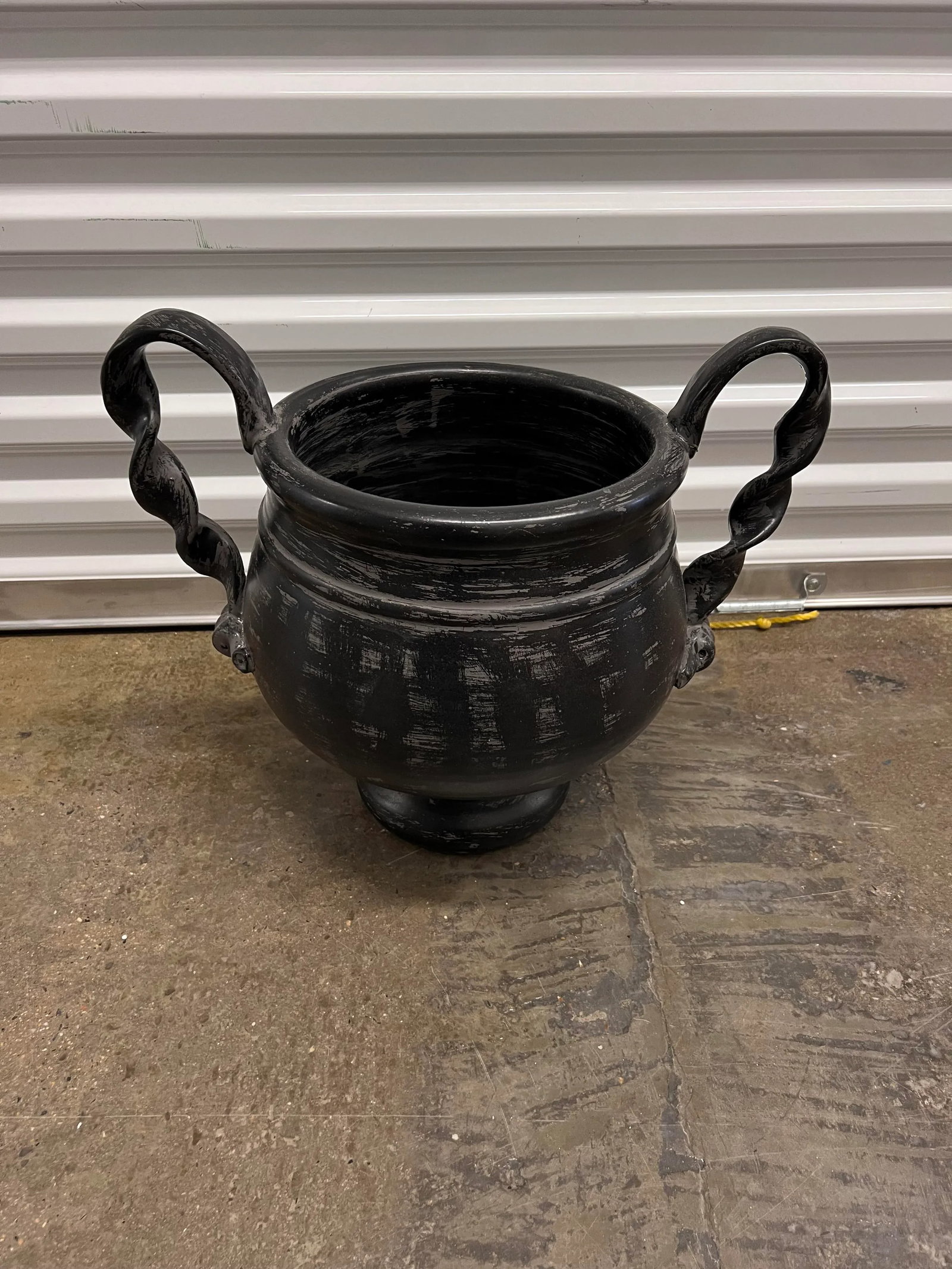 Black Handled Vase - 2
