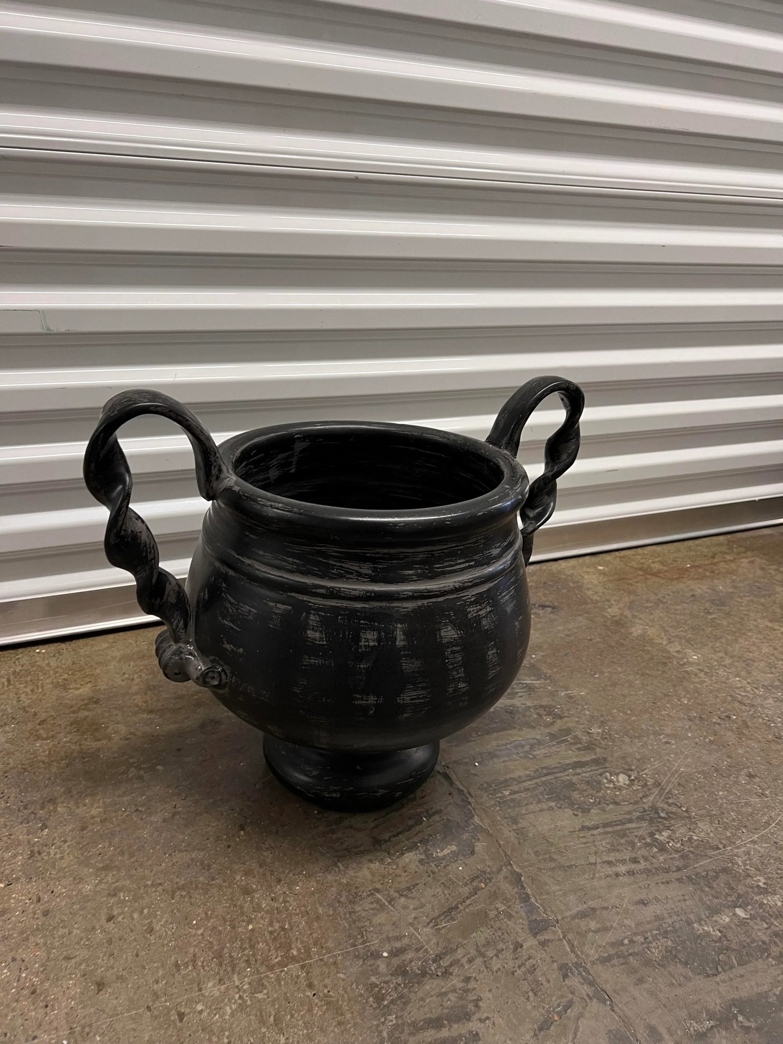 Black Handled Vase - 3
