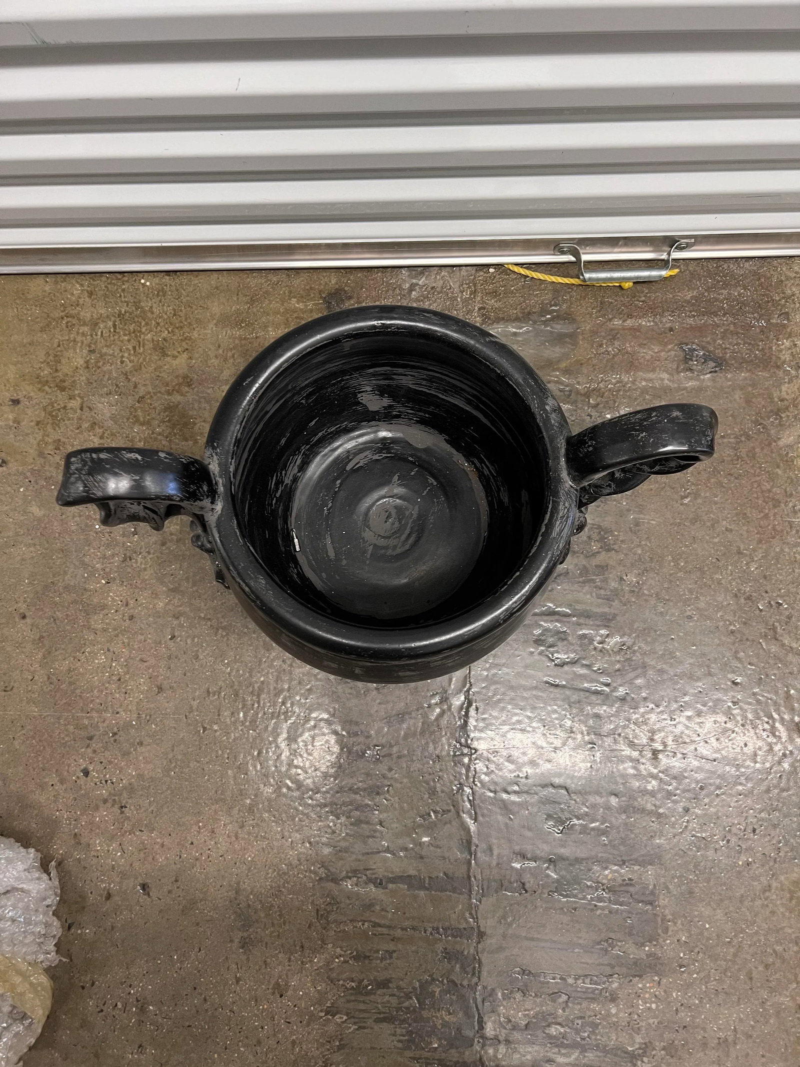 Black Handled Vase - 6