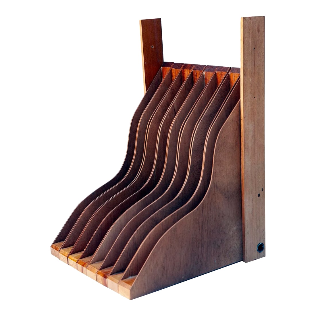 Mid 20th Century Rosewood Magazine or Ledger Library Sleeves (1 of 6)