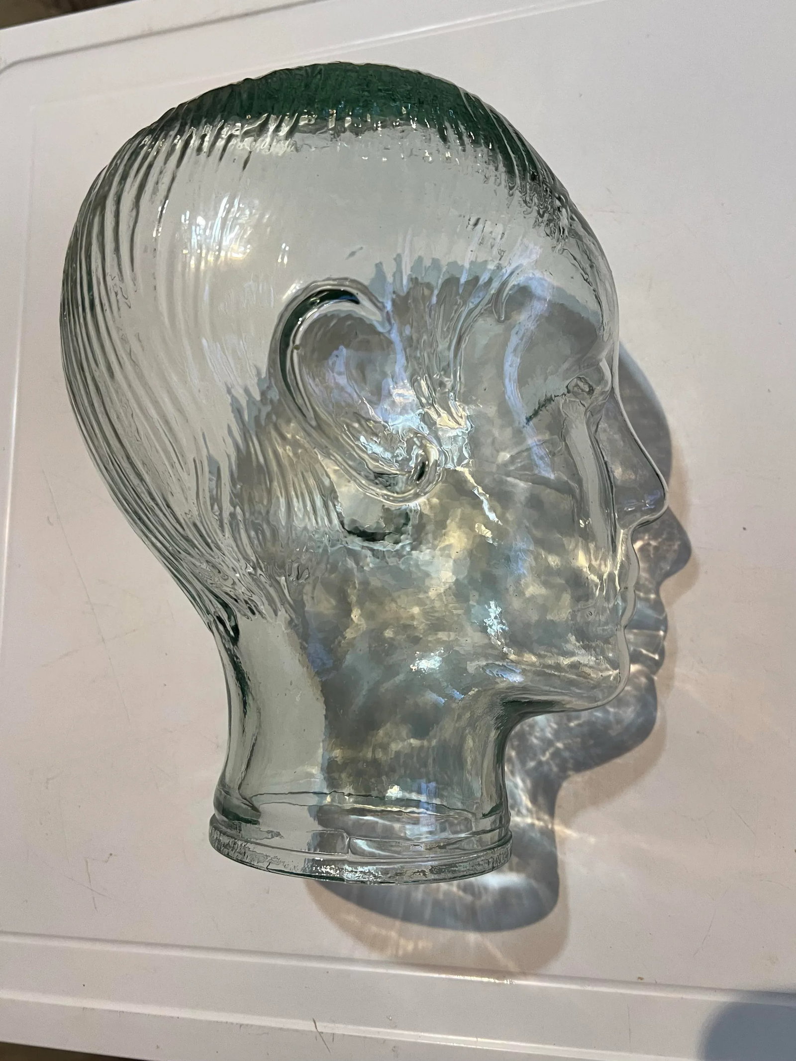 Vintage Glass Head/ Bust Statue - 2