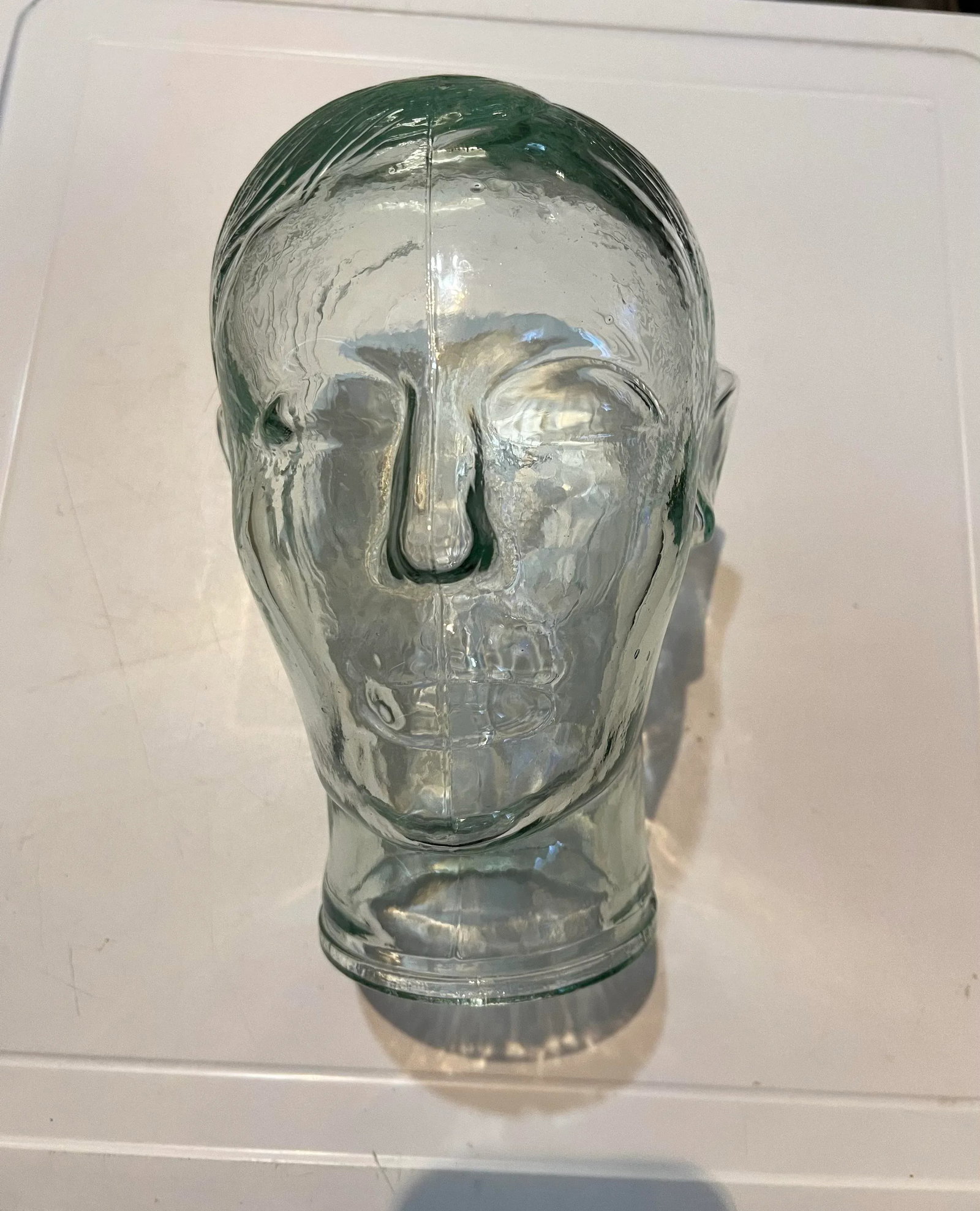 Vintage Glass Head/ Bust Statue - 4