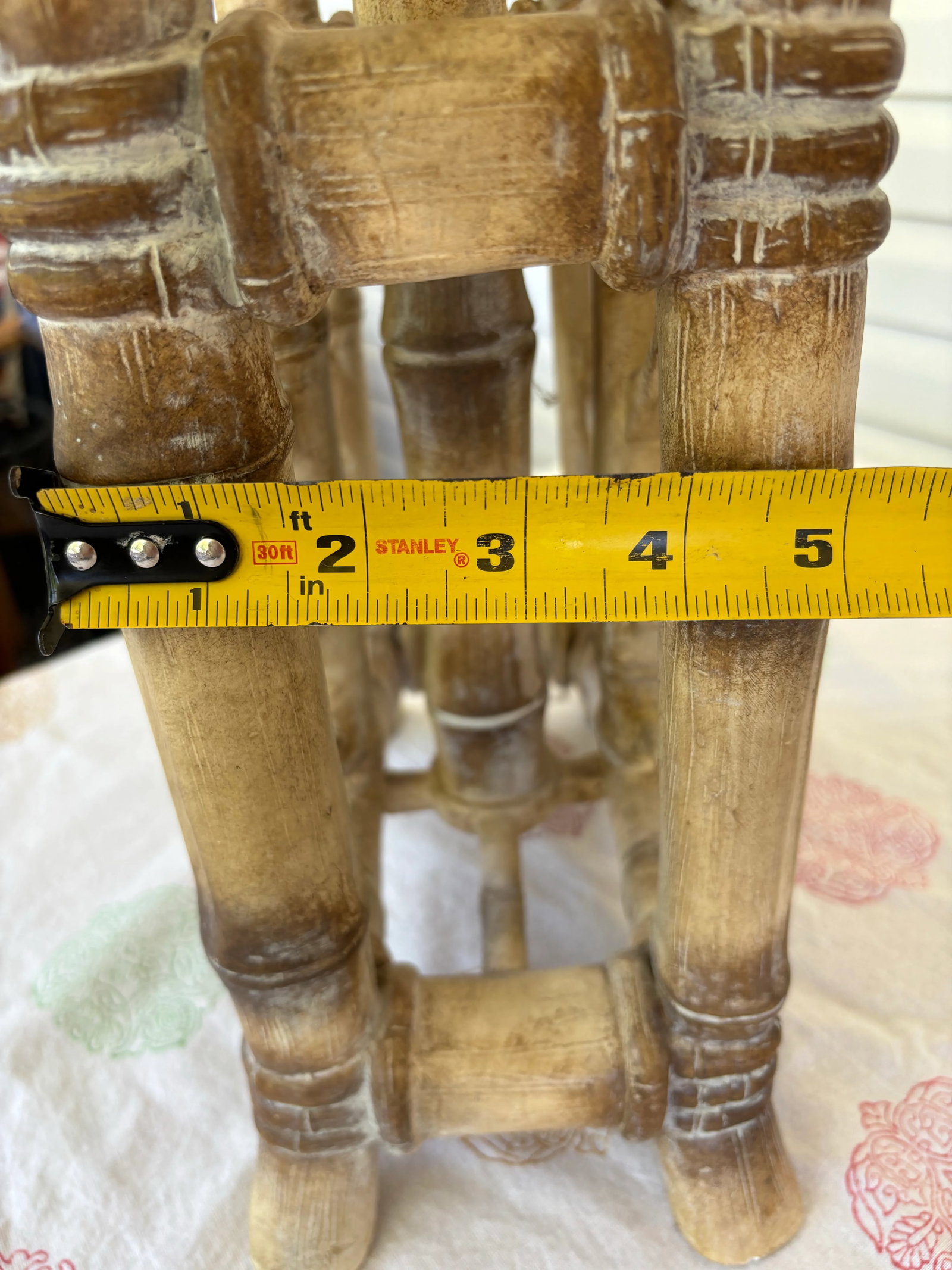 A Pair of Vintage Faux Bamboo Table Lamps From Pacific Coast Lighting 2002 - 12