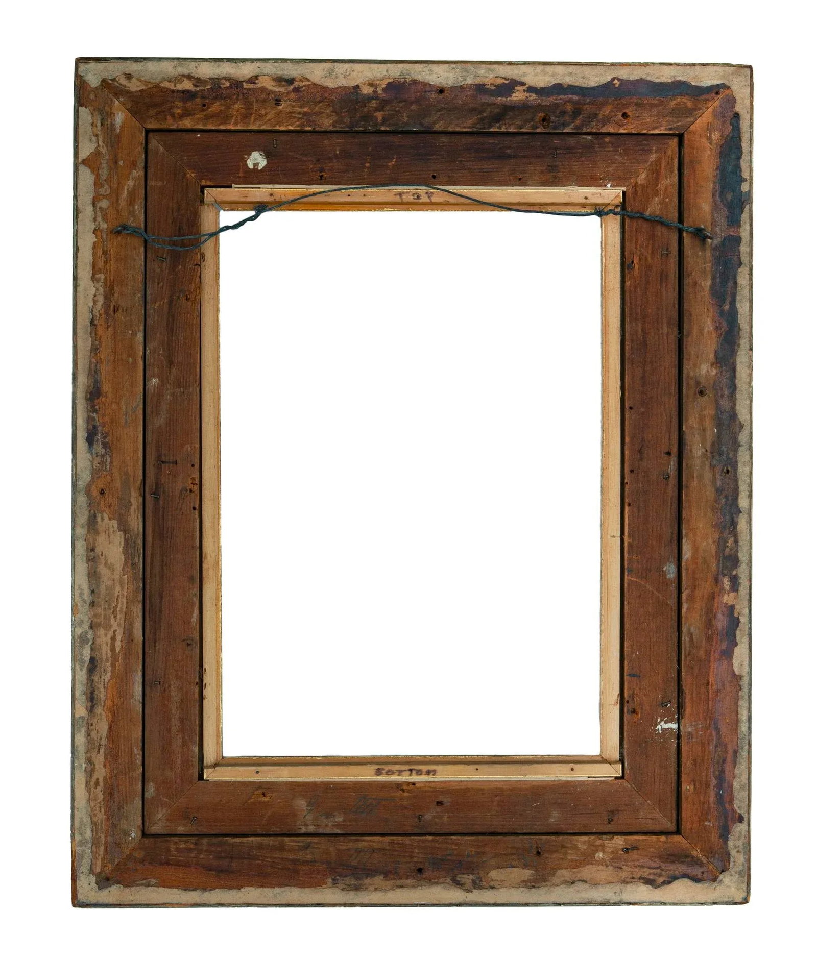 Late 19th Century Ornate Deep Framed Beveled Mirror With Roses, Blossoms & Buds - 9
