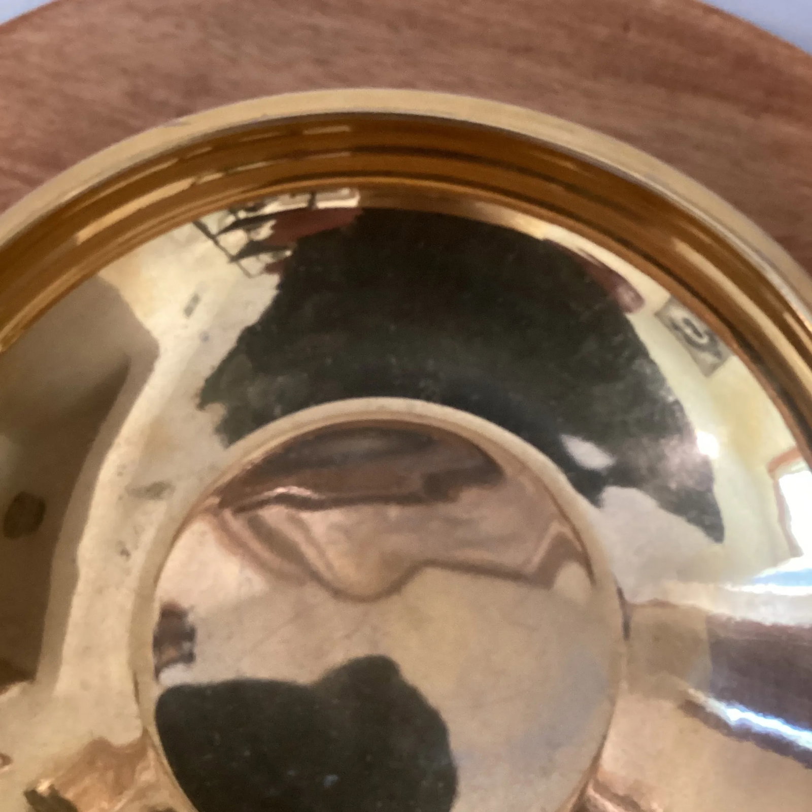 Vintage Gilded With 24k Gold Porcelain Bowl/Centerpiece France - 3