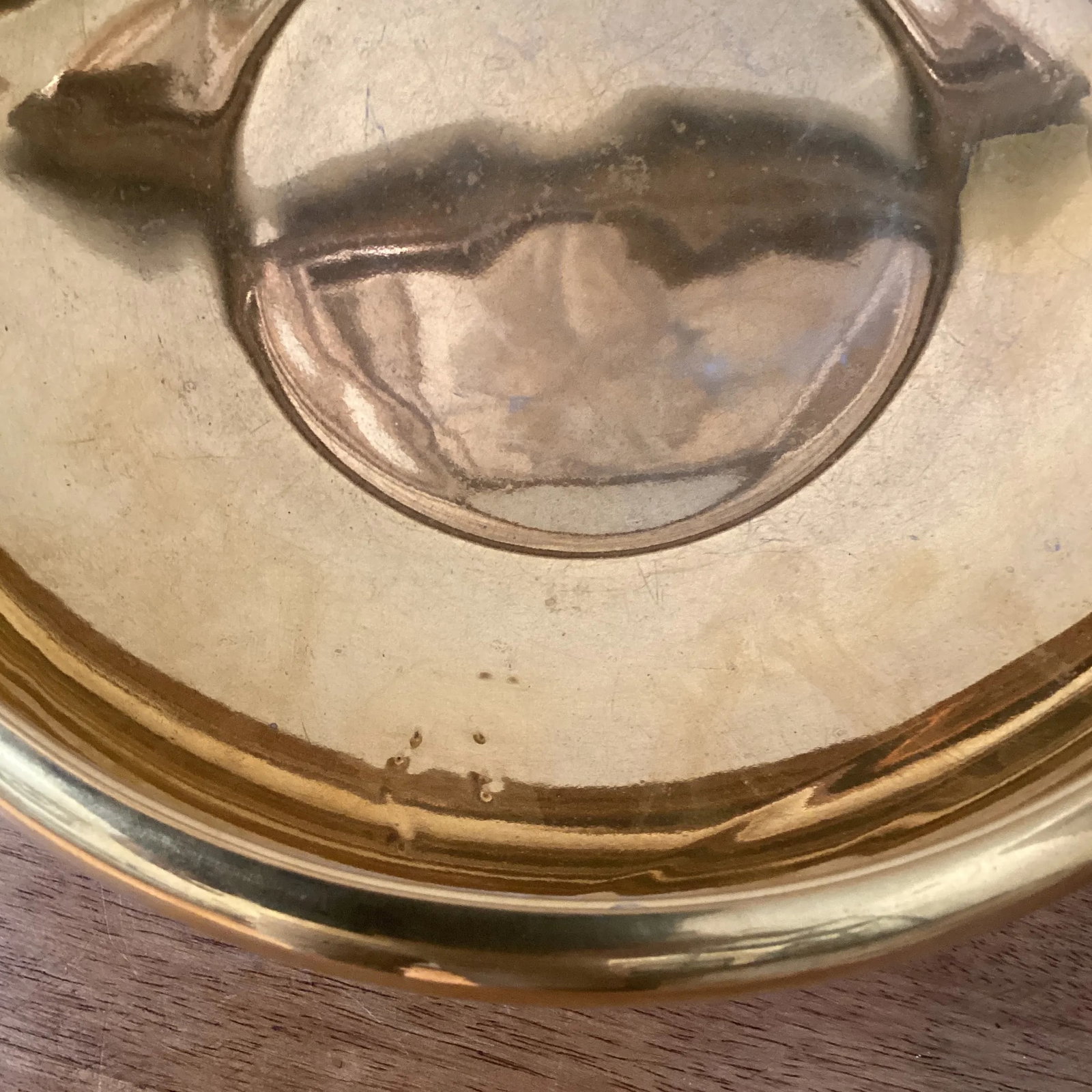 Vintage Gilded With 24k Gold Porcelain Bowl/Centerpiece France - 6