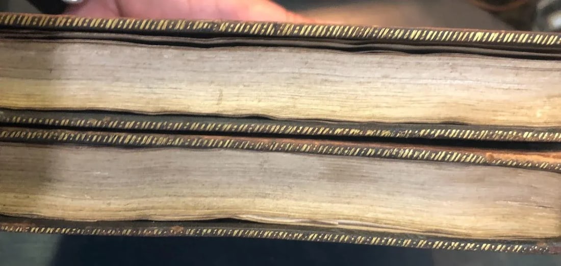 Antique Books the Improvement of the Mind Vol I & II Antique Books Set of 2 - 4