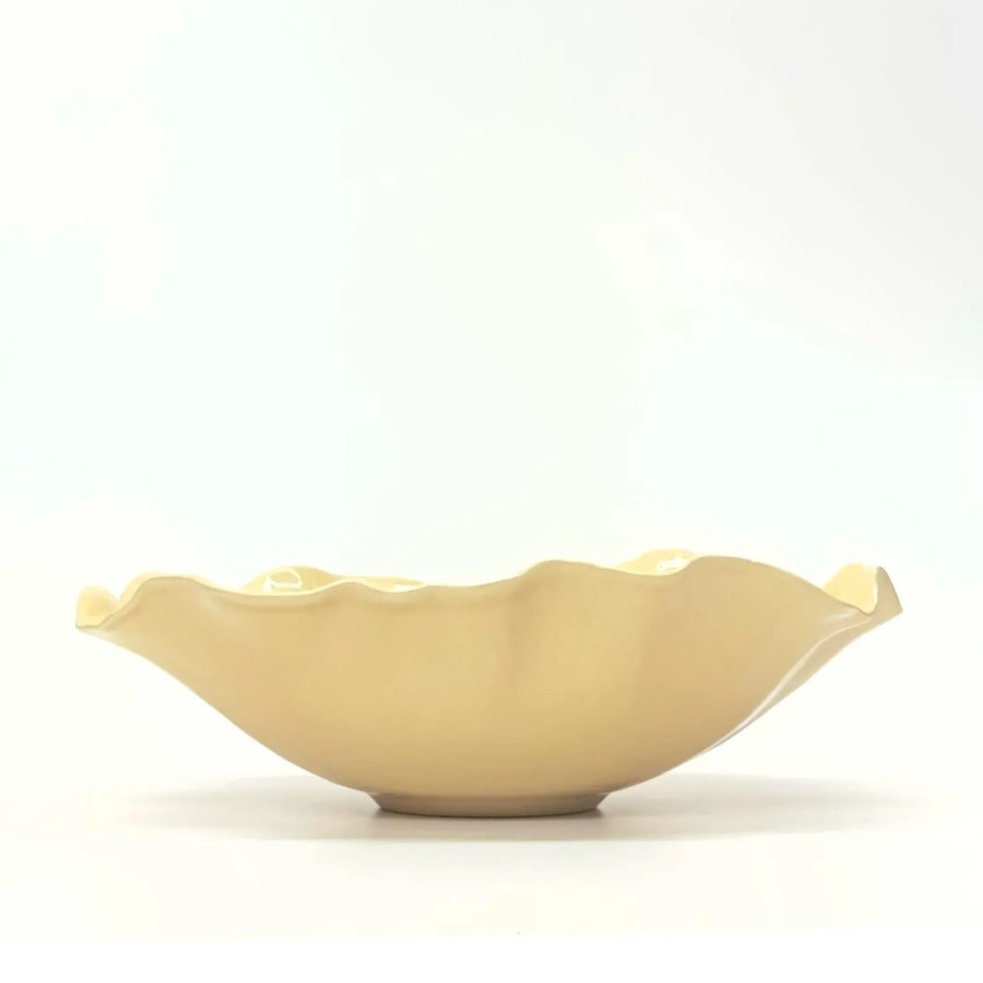 1980s Oversized Poppytrail Lotus Serving Bowl by Metlox - 6