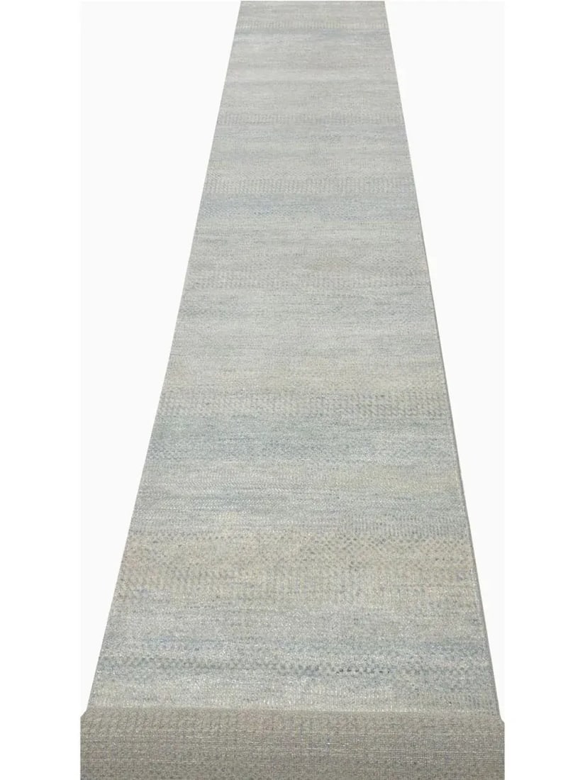 Handwoven Modern Tribal Runner Rug 2x16 - 2