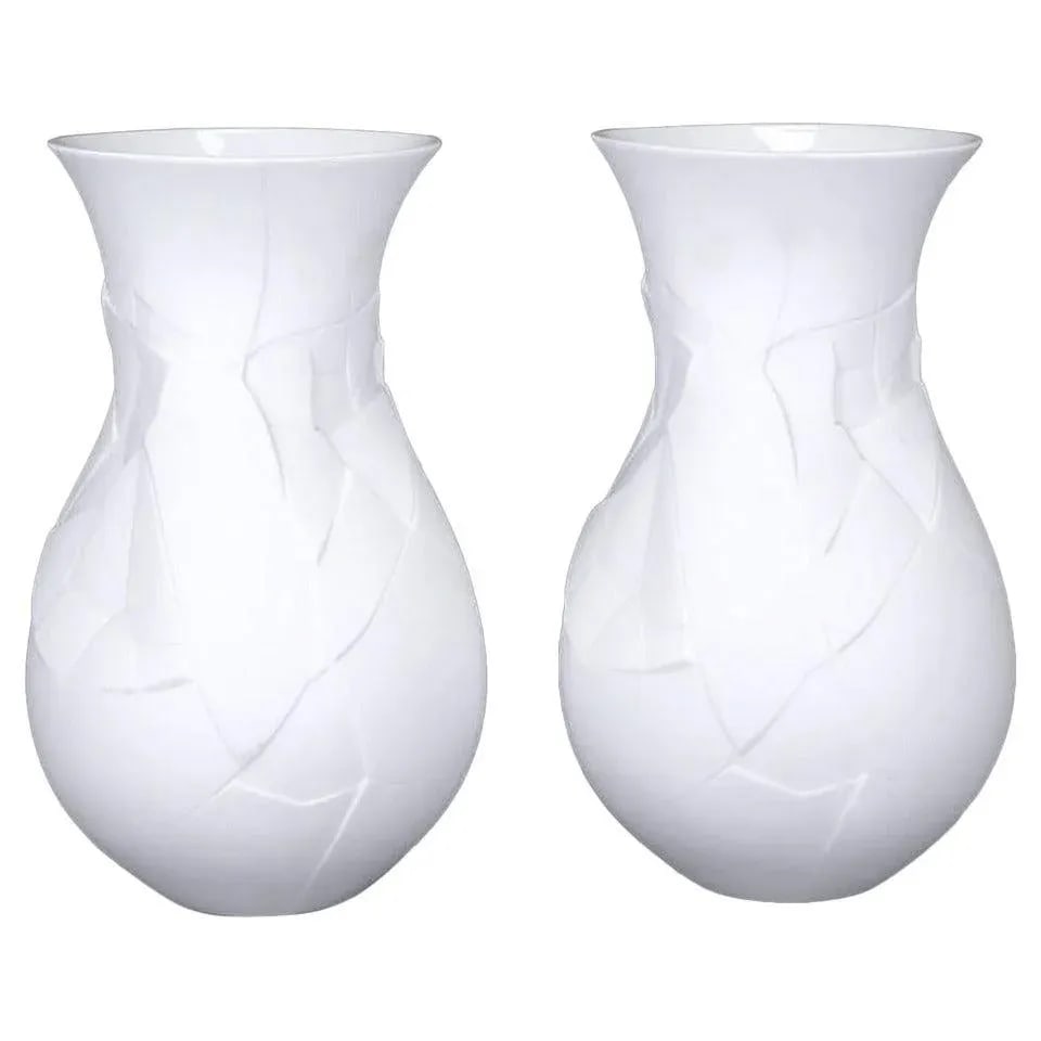 Rosenthal Studio Line Matte-White "Vases of Phases" - a Pair - 10