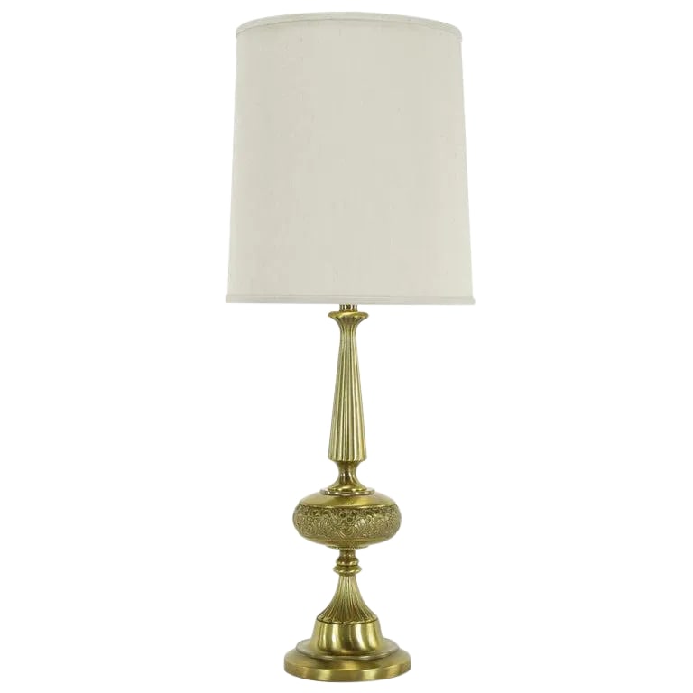 1950s Rembrandt Brushed Brass Table Lamp (1 of 7)