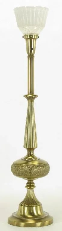 1950s Rembrandt Brushed Brass Table Lamp - 2
