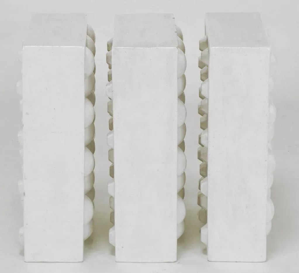 1973 "Three Crates" Ceramic Sculpture by William A. Hoffman - 3