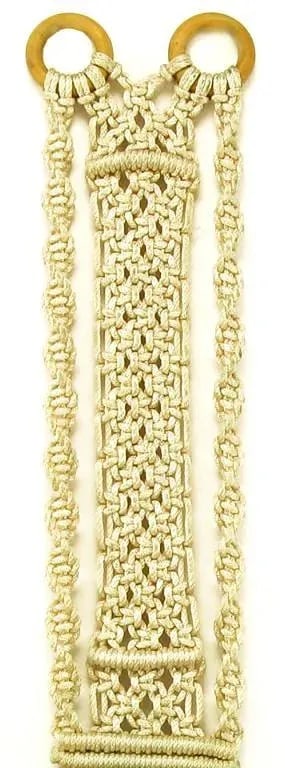 Columbian-Inspired Brass and Terra Cotta Medallion Sculpture on Woven Mount - 2