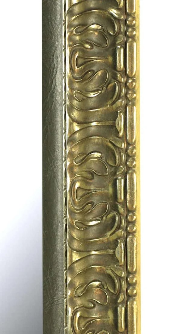Carved & Gilt Wood Egyptian Style Wall Mirror - 3