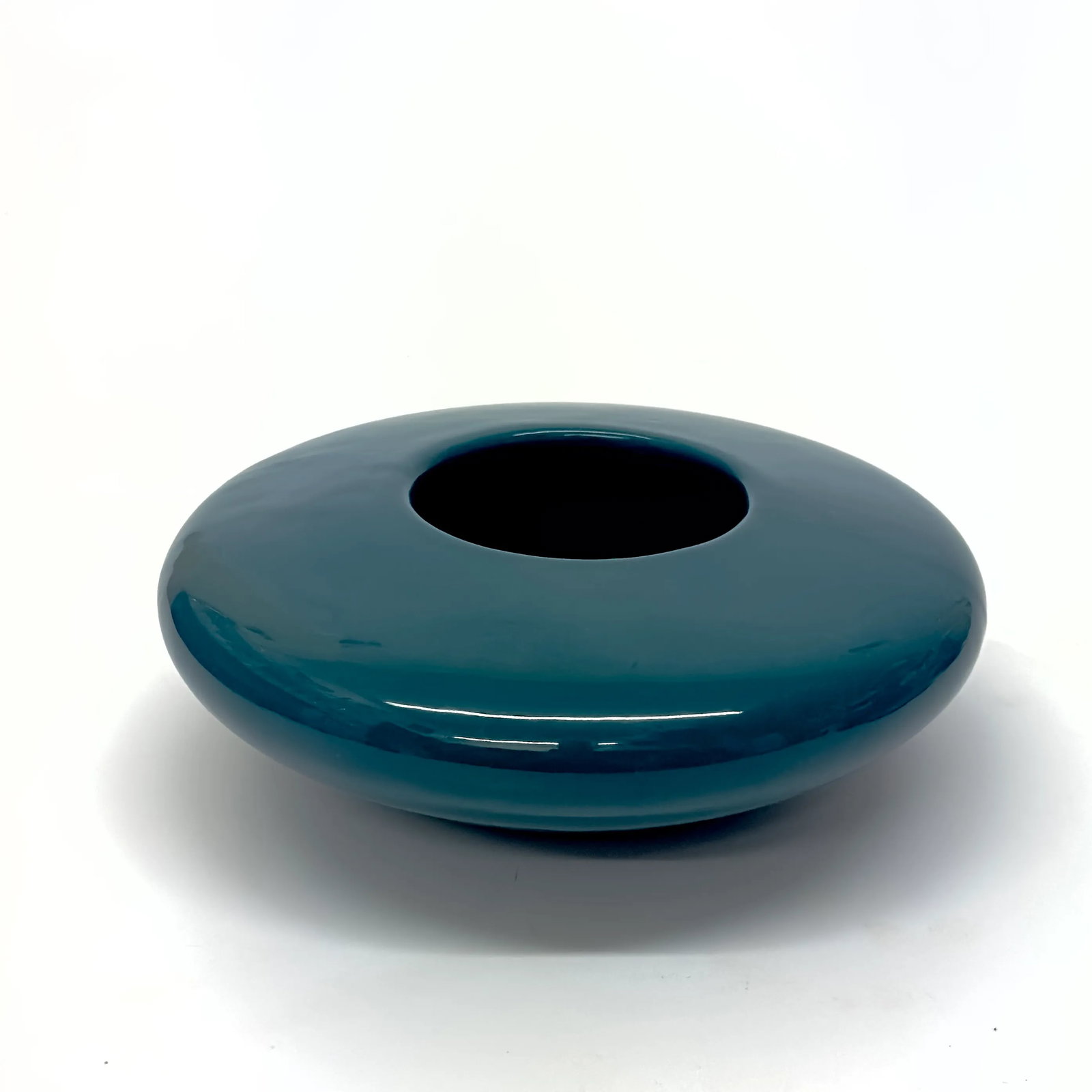 Mid Century Modern Jewel Toned Ceramic Planter Curation - Group of 3 - 6