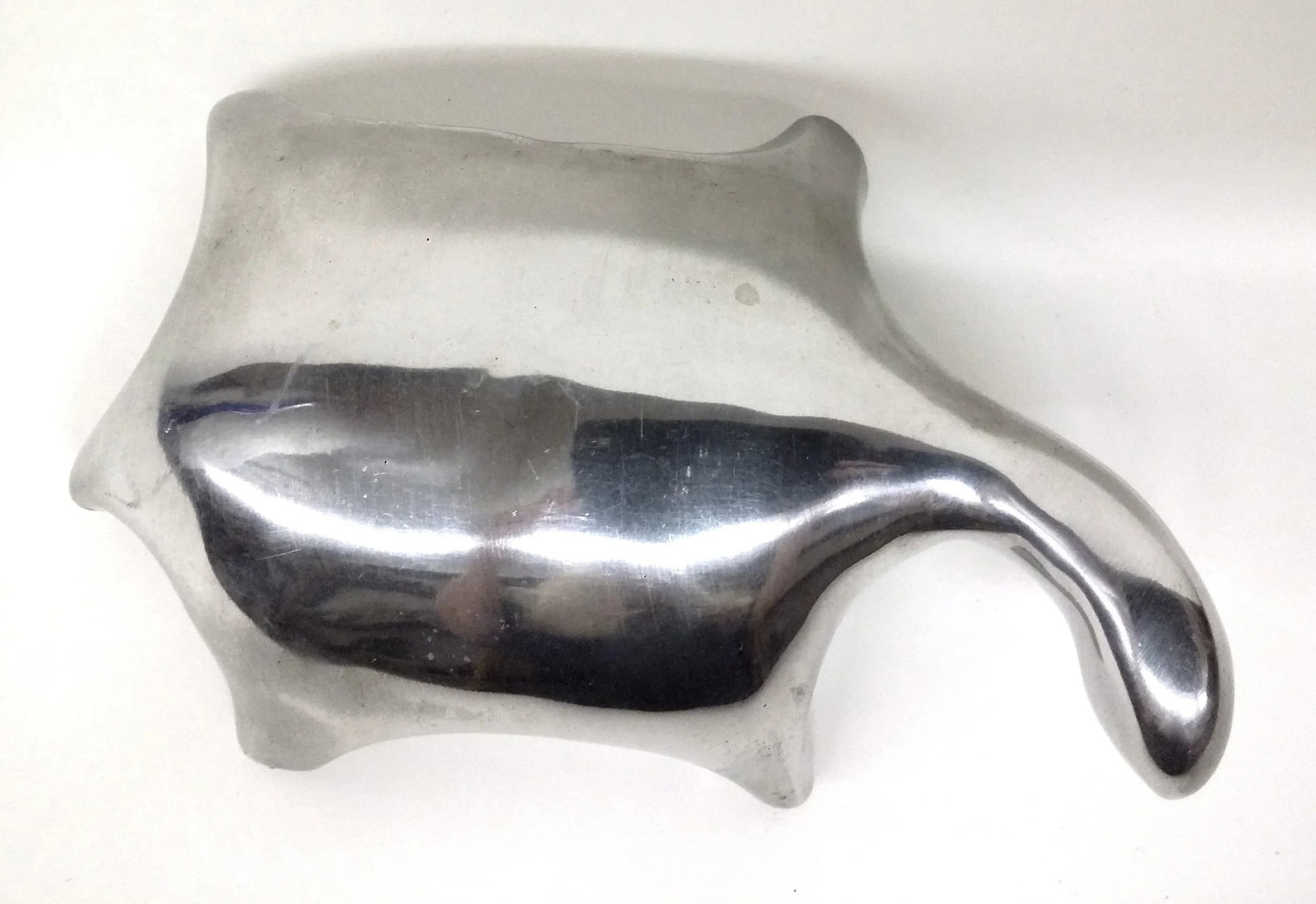 1960s Vintage Danish Modern Signed Pewter Turtle - 5