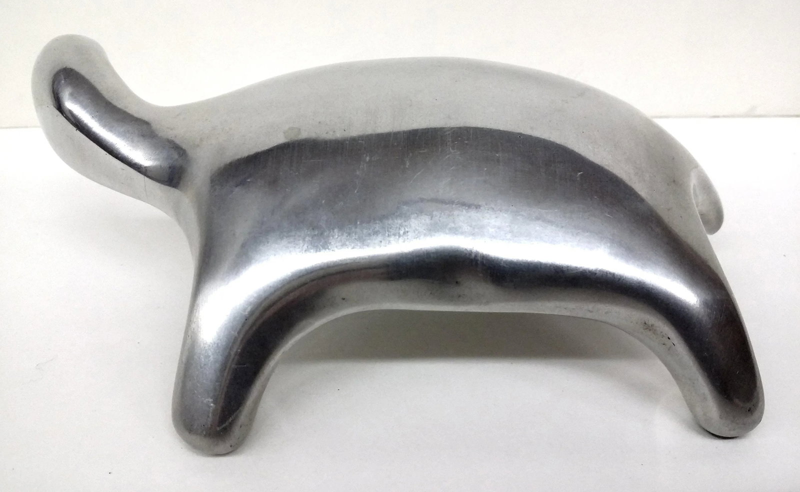 1960s Vintage Danish Modern Signed Pewter Turtle - 7