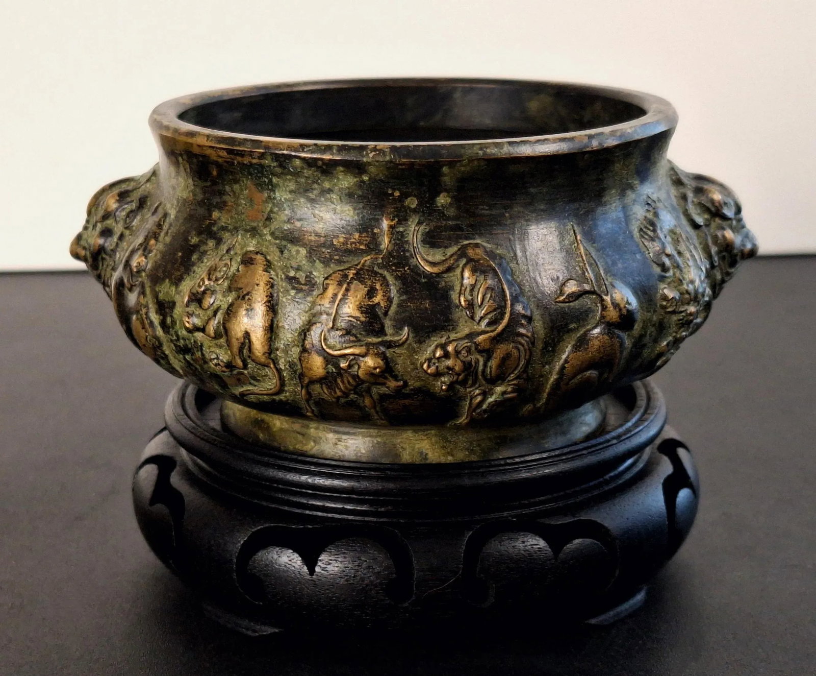 Chinese Bronze Zodiac Censer - 3