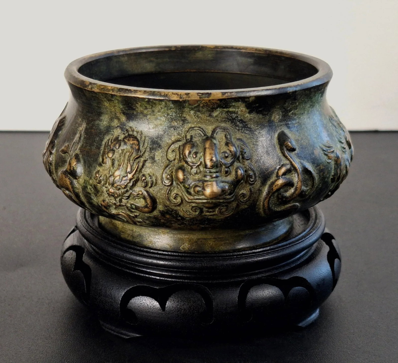Chinese Bronze Zodiac Censer - 4