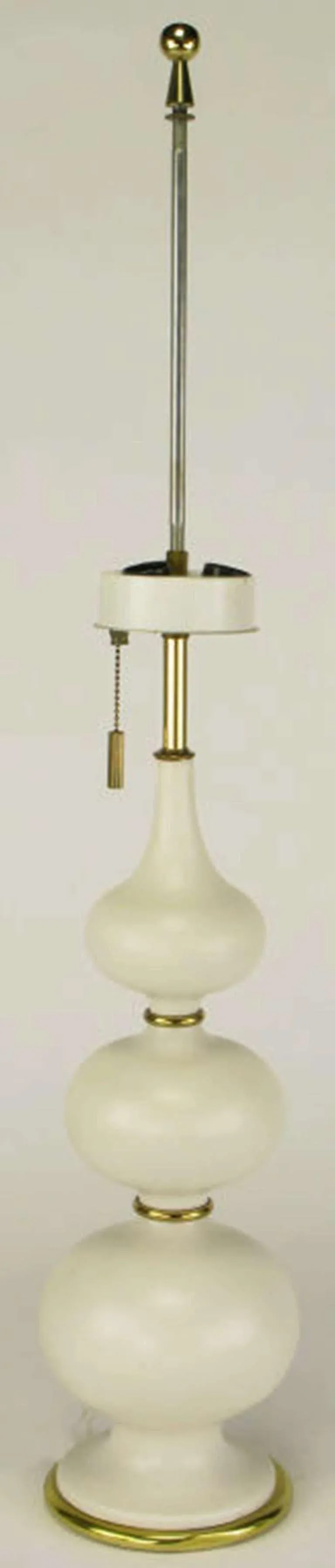 Gerald Thurston for Lightolier Triple Gourd-Form Table Lamp - 2