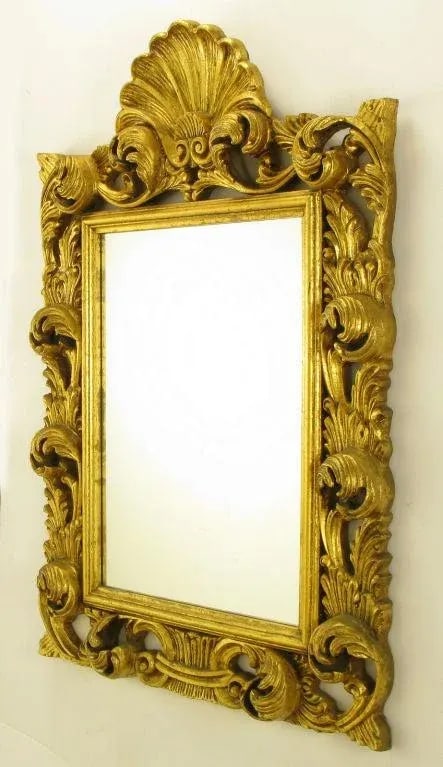 French Regence Style Shell & Acanthus Leaf Mirror - 2