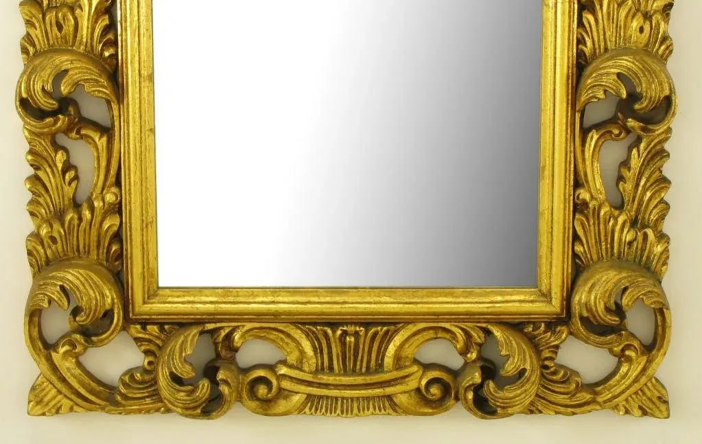French Regence Style Shell & Acanthus Leaf Mirror - 4