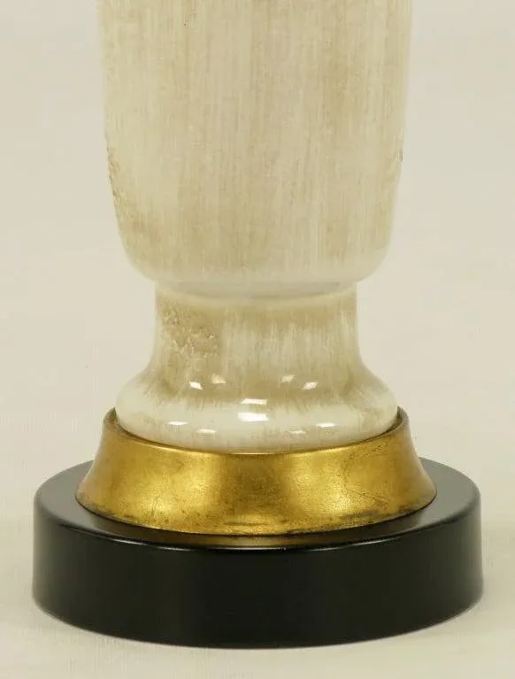 Frederick Cooper Hand Thrown & Relief Glazed Ceramic Table Lamp - 6